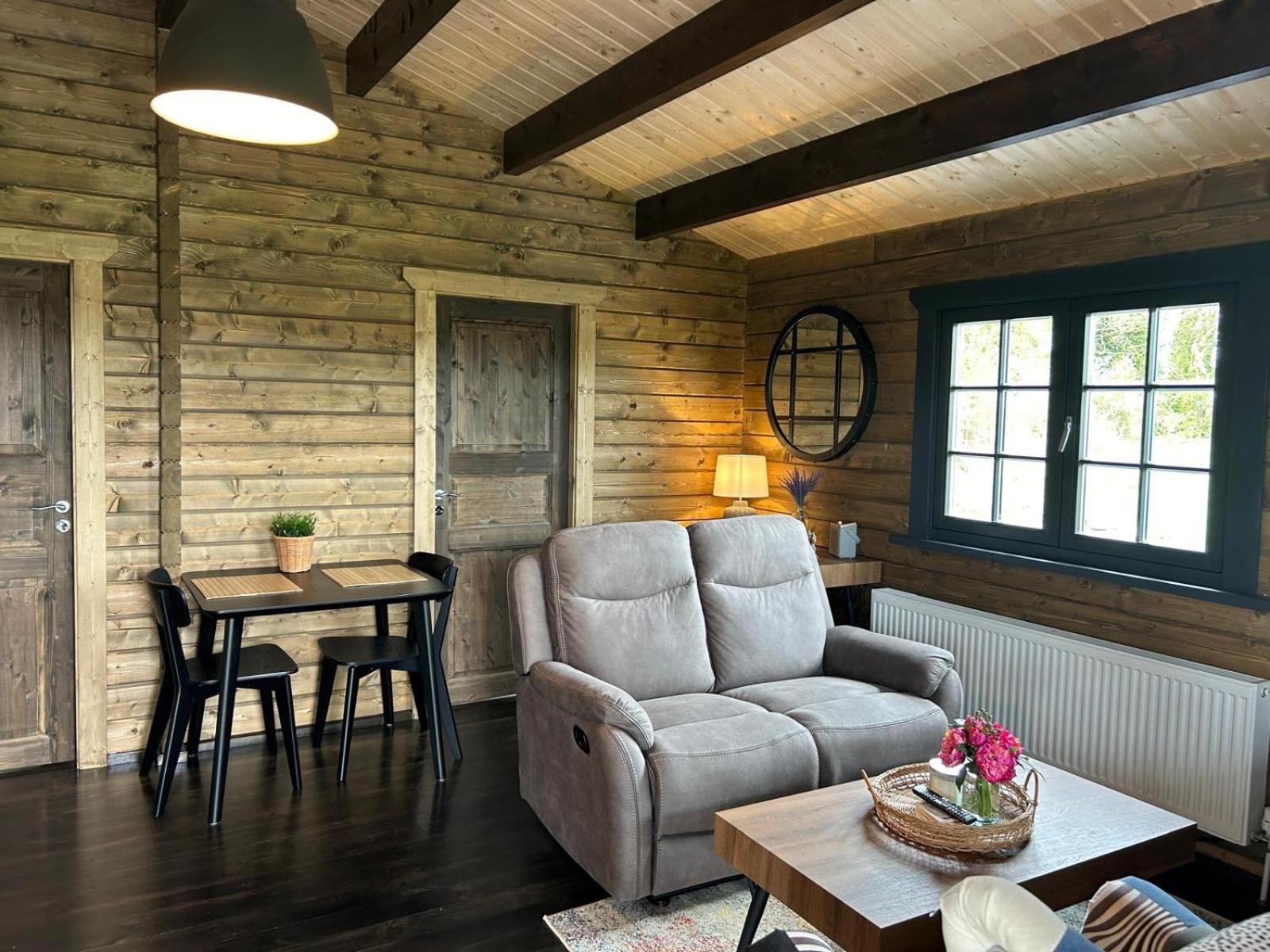Little Rock Retreat Log Cabin With Hot Tub Castletown Gheoghegan Exterior foto